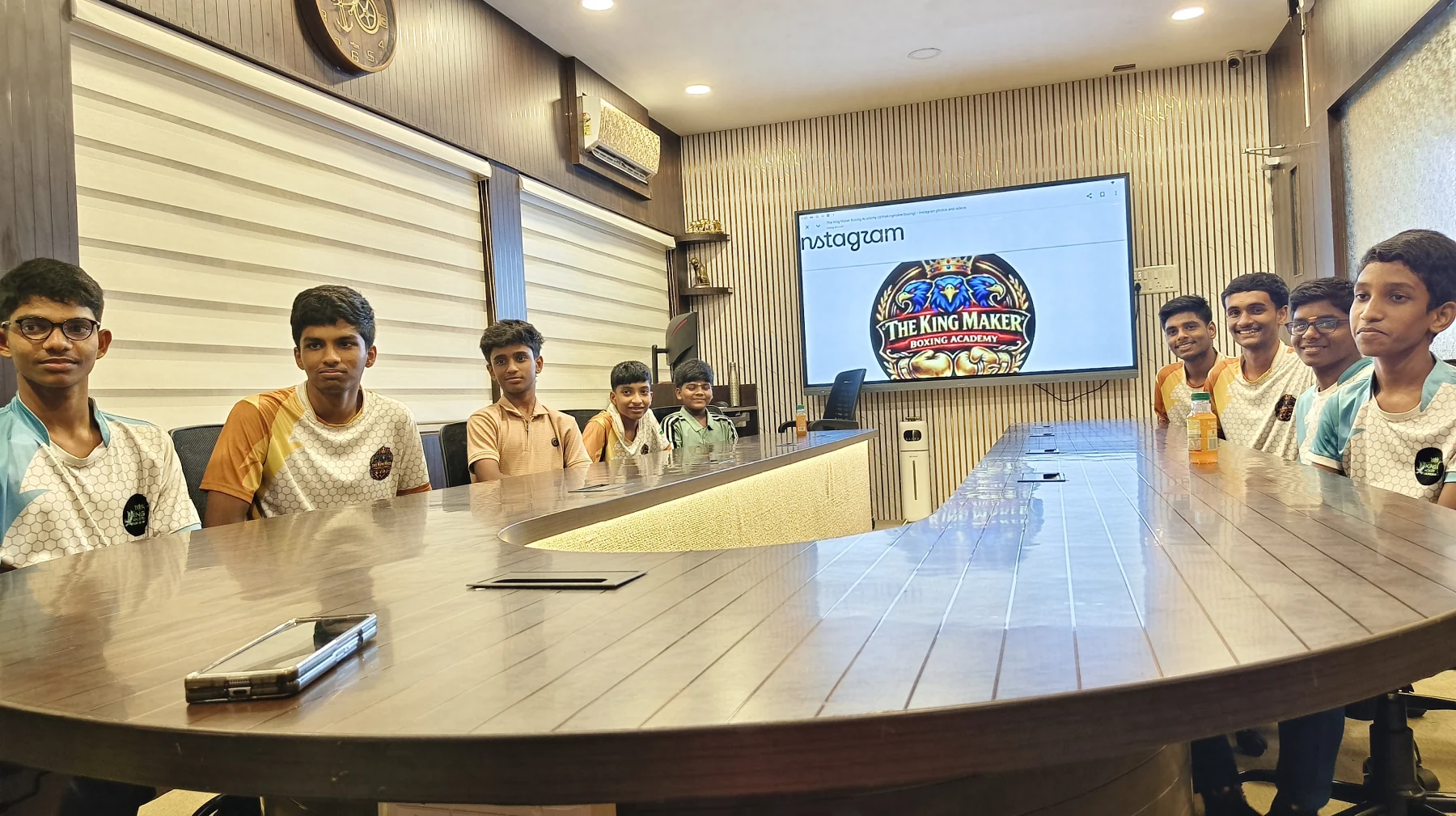 The King Maker Sports Academy training photo